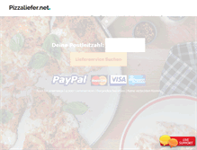 Tablet Screenshot of pizzaliefer.net
